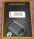John Deere 710J Backhoe Loader Owners Operators Manual - OMT211052. Fixed Price $58.50.