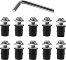 10 Pcs Motorcycle Windshield Bolts Screws Kit, Aluminum Alloy Motorbike Windscre. Fixed Price $12.99.