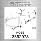 3892978 Hose Fits Cummins (surplus Open Box). Fixed Price $175.54.