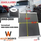 Row Radiator For 2003-2010 05 International 8600 9200I 9400I 9900I 10.8L/15.2L. Fixed Price $329.00.