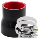 Tuolauthon 2-1/2 To Inches Straight Black Silicone ID2.5"-3", Reducing. Fixed Price $26.04.