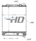 For Peterbilt 535 Radiator , Us. Fixed Price $1362.42.