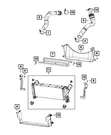 Genuine Mopar Charge Air Cooler 68534238AB. Fixed Price $740.60.
