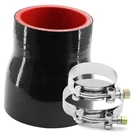 To 2-1/2 Inches Black Silicone Reducer Coupler With T-bolt ID2"-2.5". Fixed Price $23.26.