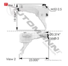 Coolant Reservoir Peterbilt 575.1024 DR104002. Fixed Price $229.99.