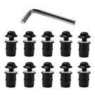Muqida 10 Pcs Motorcycle Windshield Bolts Screws Kit, 1/4-20 Unc, Black. Fixed Price $9.66.