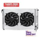 Cold Case Radiators CHV718AK, Kit Fits 77-82 Corvette W/ Dual 12IN Fan. Fixed Price $936.68.