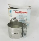 Donaldson X007831 3.5" Stainless Steel Preformed Stepped Seal Clamp. Fixed Price $14.99.