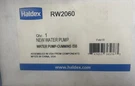 Haldex Water Pump For Cummins Isb 41199HD, 4931191, 4934703, 4943174; RW2060. Fixed Price $103.00.