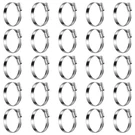 Steelsoft Non-slip Worm Gear Hose CLAMPS#36, 2" To #36(2 2-3/4), Metallic. Fixed Price $40.26.