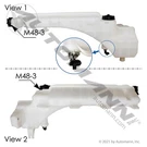 Automann 575.1082 - Coolant Reservoir Volvo 20968795. Fixed Price $167.00.