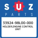 33924-98L00-000 Suzuki Holder,engine Control Unit 3392498L00000, New Genuine Oem. Fixed Price $36.83.