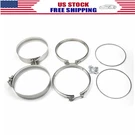 Filter Clamp & Gasket Detroit DD13 DD15 A680950202 A6809950302 A6804910480. Fixed Price $108.00.
