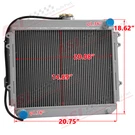 Aluminum Radiator For 1976-1983 Toyota Pickup 2.2L 2.4L 1640031640 1640034360. Fixed Price $129.00.