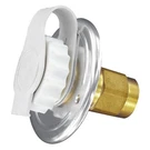 Valterra White Aluminium City Flush Water Fill 1/2" Fpt Brass Check Valve. Fixed Price $27.84.