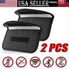 2 Pack Faraday Bag Cell Phone Wallet Blocker Radiation Signal Shielding Case. Fixed Price $7.68.
