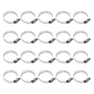 20 Pcs Stainless Steel Hose Clamps, 1 Inch To Worm Gea.... Fixed Price $36.72.