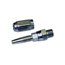 Reusable Hose Repair End 3/8MIP X 3/8INID Single Wire Braided Pressure Crimp. Fixed Price $16.88.