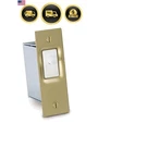 Electrical Door Switch, Spst, Normally On-mom, 16A 125V Ac, Brass/white. Fixed Price $38.35.