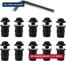 10 Pcs Motorcycle Windshield Bolts Screws Kit, Aluminum Alloy Motorbike Windscre. Fixed Price $9.73.