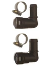 -two- Muzzys Upgraded 800-418 Heater Core Connectors For 3/4" Hose And Tube. Fixed Price $20.66.