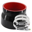 3-1/2 To Inches Straight Black Silicone Reducer Coupler With ID3.5"-4". Fixed Price $26.70.