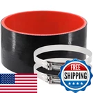 6" High Temp 4-PLY Reinforced Silicone Coupler Hose W/ Clamps (id 152MM). Fixed Price $38.98.