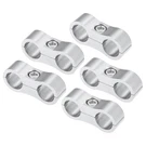 Autohaux Pcs AN6 Hose Separator Clamps 1.77"X0.75"X0.47", Silver Tone. Fixed Price $19.08.