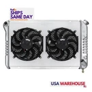 Cold Case Radiators CHV718AK, Kit Fits 77-82 Corvette W/ Dual 12IN Fan. Fixed Price $838.31.