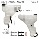 Coolant Reservoir For Ihc Compatible With Oem 2602905C91, 2602905C92, 3687007F9. Fixed Price $329.99.
