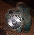 Volvo VED12 Water Pump And Housing Casting 20714198. Fixed Price $82.50.