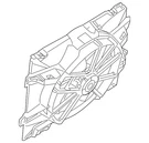 Genuine Ford Engine Cooling Fan Assembly 8W1Z-8C607-C. Fixed Price $256.50.