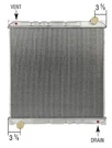 Ford F700 Radiator , Us. Fixed Price $902.14.