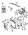 Genuine Mopar Auxiliary Coolant Pump Bracket 55080011AD. Fixed Price $10.88.