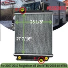 #559387A Radiator For 2007-2010 Freightliner Mb MT45/2003-10 MT55 5.9L,6.7L. Fixed Price $429.00.