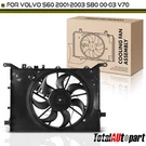 Radiator Cooling Fan Assembly W/ Shroud For Volvo S80 2000-2003 S60 2001-2003. Fixed Price $126.38.
