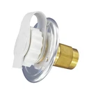 Valterra A01-0172LF Flush-mount Water Inlet Fpt, 2-3/4" Flange, Aluminum Fi.... Fixed Price $24.97.