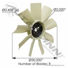 Automann 810.FB9909 Fan Blade. Fixed Price $310.59.