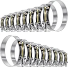 Tnisesm 16PCS 8 Sizes T-bolt Hose Clamps, 304 Stainless Steel Heavy Duty. Fixed Price $30.95.