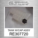 RE307720 Tank W/cap Assy Fits John Deere (surplus Open Box). Fixed Price $169.37.