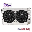 Cold Case Radiators CHV719AK, Kit Fits 84-90 Corvette W/ Dual 12IN Fan. Fixed Price $863.11.