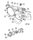 Genuine Mopar Radiator Outlet Hose And Clamp 4881148AH. Fixed Price $23.90.