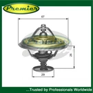 Premier Thermostat Coolant Fits Land Rover Range Bmw 3 Series 5 7 Vw Lt. Fixed Price $37.02.