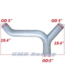 Kenworth 5"OD Aluminized Wye Divider Splitter Pipe For W900B W900L T600 T800. Fixed Price $146.90.
