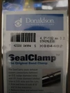 10 Pack Of Donaldson X004482. 4" Stainless Steel Band Clamps. Fixed Price $100.00.