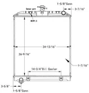 For Hino 195H Radiator , Us. Fixed Price $805.21.